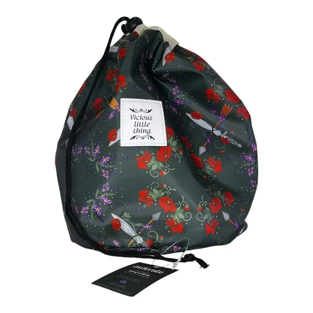 OwlCrate Powerless Toiletry Bag - Lauren Roberts February 2025 YA Box Item